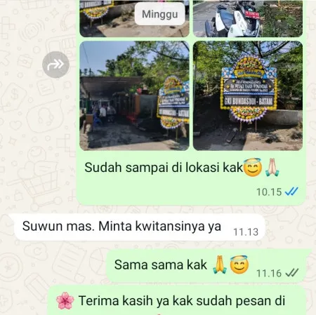 Pengiriman Papan Bunga Duka Kalilangkap Bumiayu