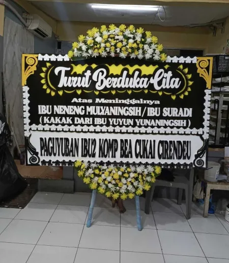 Papan Bunga Duka Kalilangkap Bumiayu